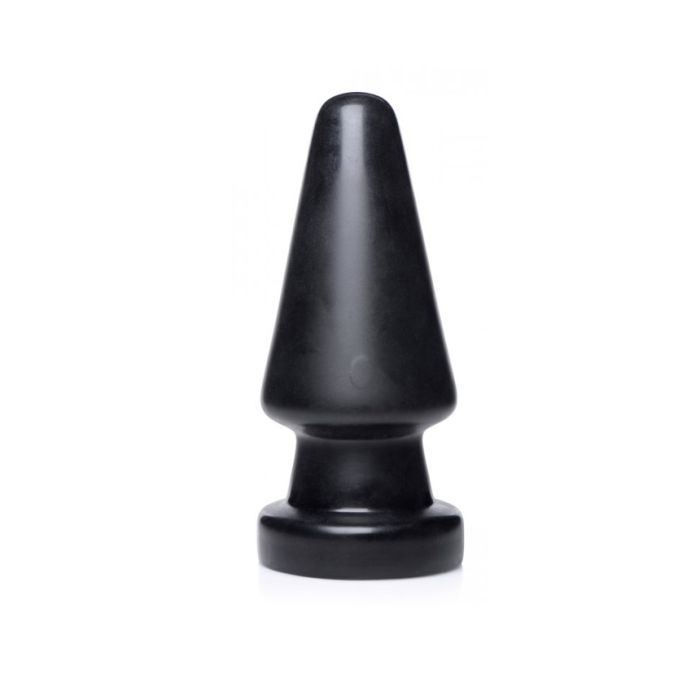 Detailed view of the Ass Max Plug Large Anal Plug, emphasising its impressive dimensions of 3 inch width for true anal enthusiasts.
