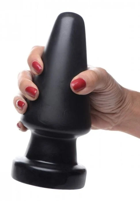 Ass Max Plug Large Anal Plug - Master Series, showcasing an elegant design with a tapered tip for comfortable anal stretching.