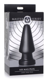 Luxurious Ass Max Plug Large Anal Plug from Scandals, highlighting its firm build and wide base for enhanced stability during use.