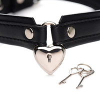 Strict Locking Heart Collar Collars & Leads Strict (ABS) 