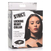 Thumbnail for Strict Locking Heart Collar Collars & Leads Strict (ABS) 