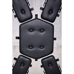 St. Andrew's Cross Wall Mounted Cross - Black