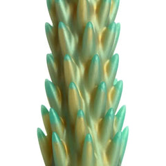 Luxury silicone texture of the Creature Cocks Stegosaurus Spiky Reptile Dildo, made from body-safe, phthalate-free material.