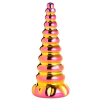 Thumbnail for a pink and gold vase sitting on top of a table