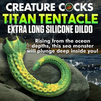 Thumbnail for Creature Cocks Titan Tentacle Extra Long Silicone Dildo