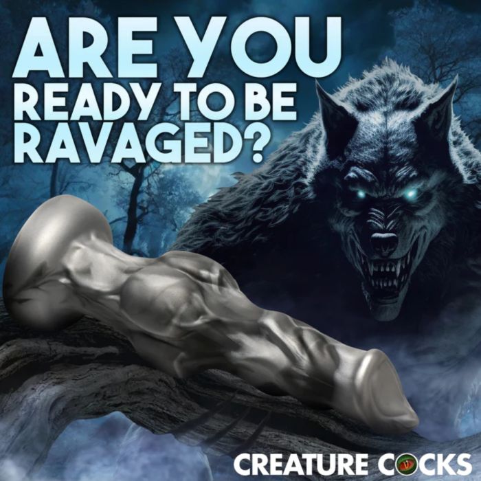 a poster with a wolf on it that says are you ready to be rava