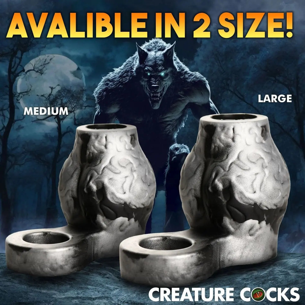 Creature Cocks Night Prowler Silicone Girth Enhancer with Ball Strap