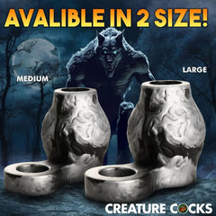 Creature Cocks Night Prowler Silicone Girth Enhancer with Ball Strap