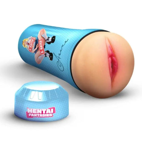 Hentai Fantasies Asuna TPE Masturbator With Textured Removable Sleeve, 8.7-Inch