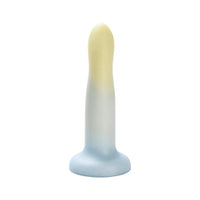 Close-up view of the Gradient Dildo, highlighting its unique gradient design, perfect for targeting sensitive areas during intimate experiences.