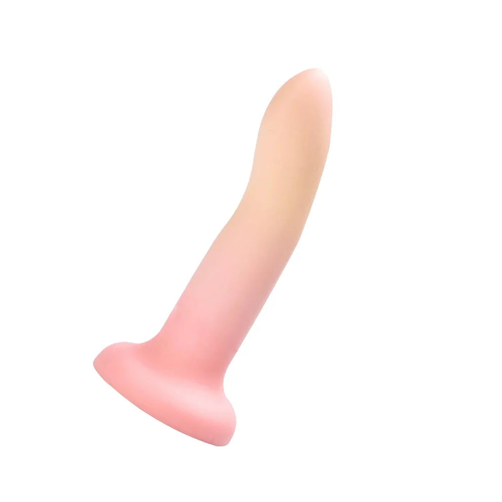 Elegant SAPHETTE Gradient Dildo displayed in a sophisticated setting, highlighting the exquisite G-Spot stimulation and versatile harness compatibility for the ultimate in pleasure and luxury.