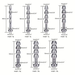 Short Beaded Penis Plug Urethral Plugs and Rings Scandals 