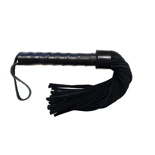 Leather Handle Suede Flogger Whips, Floggers & Paddles Rouge Garments Ltd 