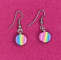 Thumbnail for Rainbow Drop Earrings by Swing Bling