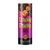 Hanky Panky Dice Game - Indulge in this elegant sexy dice game complete with colourful markers and dice for an exhilarating experience.