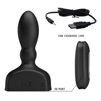 PrettyLove Mr Play Remote Control Inflatable Vibrator – Silicone Rechargeable