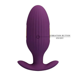 PrettyLove Jefferson App-Controlled Electro Stimulation Butt Plug – Silicone Rechargeable