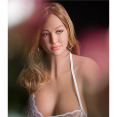 Bianca, the Pipedream Extreme Ultimate Fantasy realistic doll, elegantly displayed to showcase her premium construction and lifelike appearance.