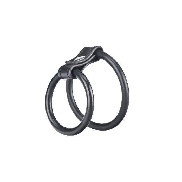 C&B Gear by Blue Line Duo Cock & Ball Ring – PVC Double Ring