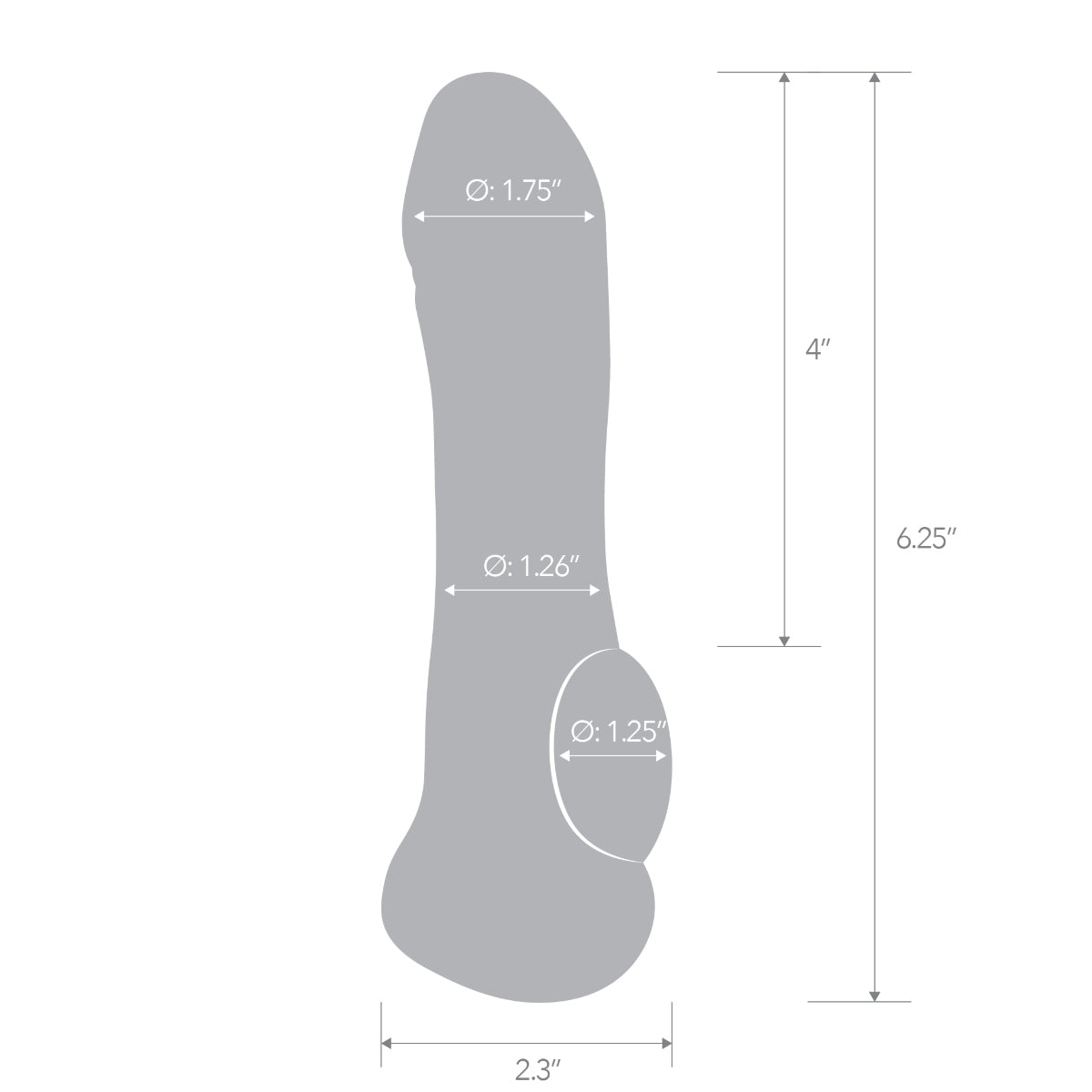 Silicone 6.25" Enhancing Penis Sleeve Extension - Transparent & Reusable