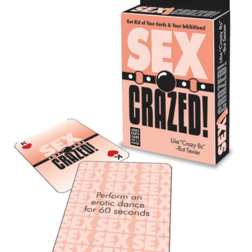Sex Crazed Card Game Dice Sets & Games Little Genie (ABS) 