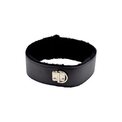 Furry Collar with Leash - Soft Comfort & Stylish Design for Submissives