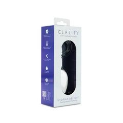 Clarity Utopian Delight 3.5 Inch Glass Butt Plug