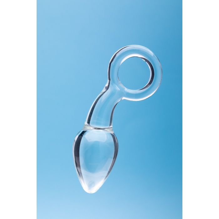 Clarity Utopian Delight 3.5 Inch Glass Butt Plug