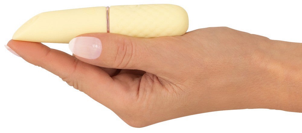 Stylish Mini Vibrator with 10 Intense Vibration Modes, Velvety Silicone, and Discreet Design