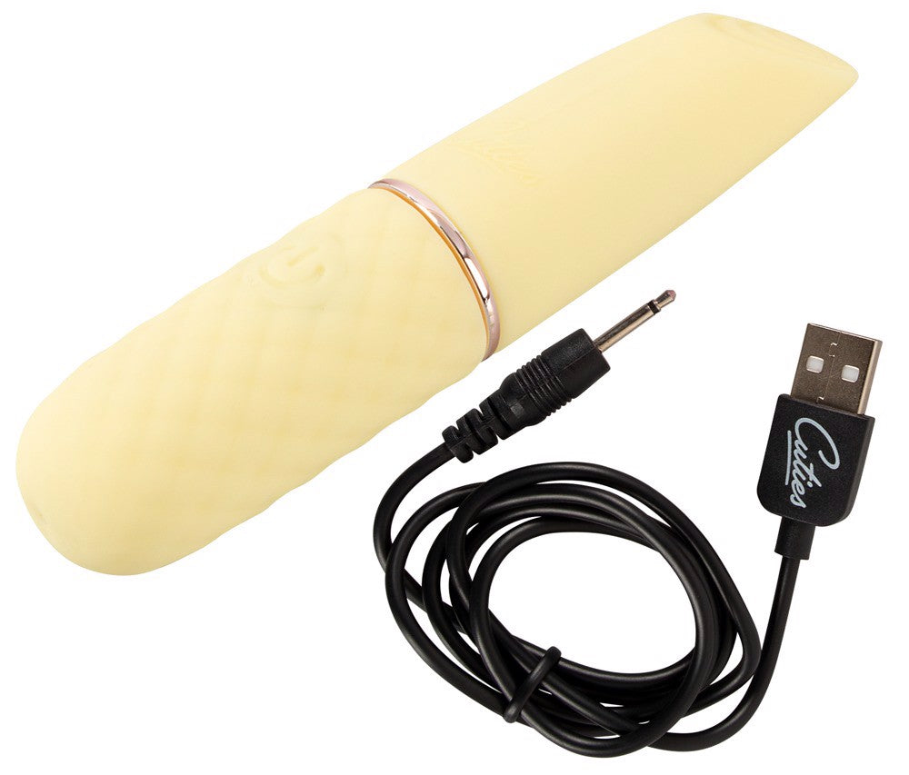 Stylish Mini Vibrator with 10 Intense Vibration Modes, Velvety Silicone, and Discreet Design