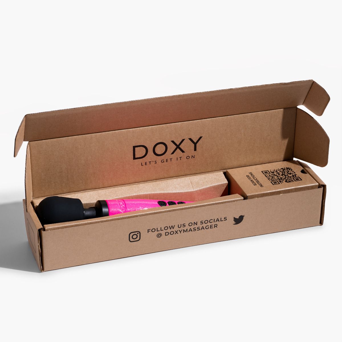 Doxy Die Cast Hot Pink ~Rechargeable Massage Wand