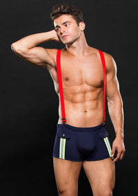 Thumbnail for Envy Fireman Shorts With Suspenders M/L Menswear Envy (ABS, ABS PRO) 