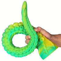 Tentacle Extra Long Silicone Dildo 22.5 Inches highlighted with its premium silicone construction, ideal for safe and luxurious fantasies during solo or partner adventures.