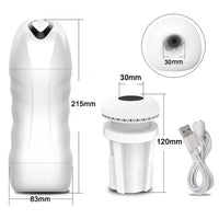 Thumbnail for Scandals AEON - 10 Level Automatic Suction Masturbator with 3D Textured Sleeve