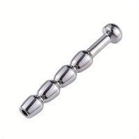 Thumbnail for Short Beaded Penis Plug Urethral Plugs and Rings Scandals 7mm 