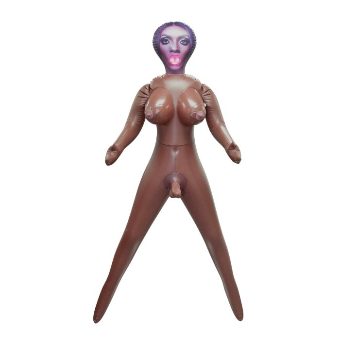 Eager Bae PVC Inflatable Transsexual Doll showcasing its lifelike physique and intricate features.