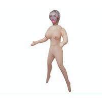 The Hussy Standing Pose PVC Inflatable Love Doll With 3 Tempting Love Holes presented in a standing pose, epitomising pleasure and fantasy.