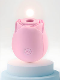 Thumbnail for a pink object sitting on top of a white pedestal