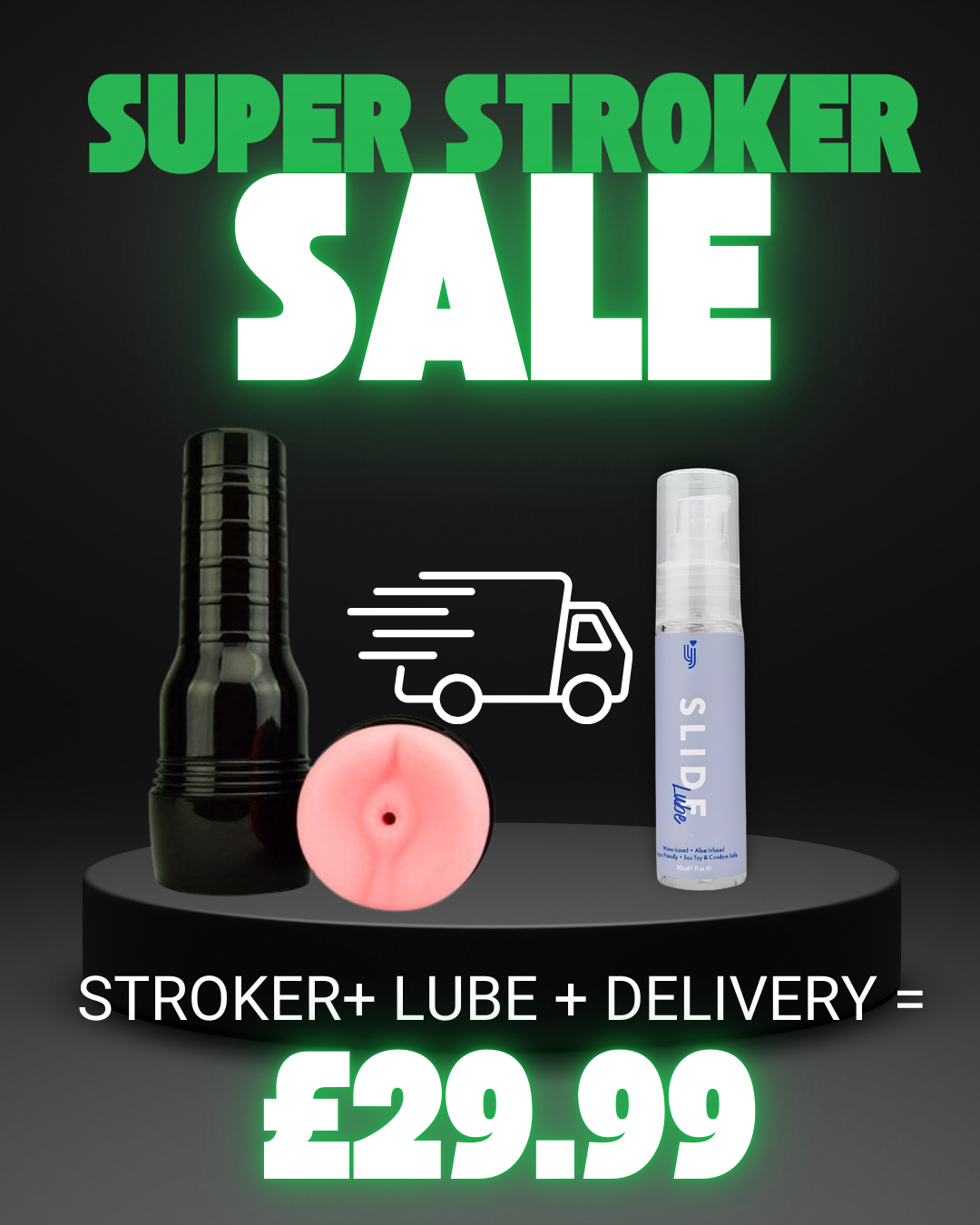 SUPER STROKER DEAL! SAVE OVER 50% Realistic Anus Male Masturbator - Lifelike Male Masturbation Toys with Adjustable Suction