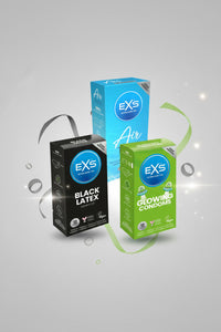 EXS Condoms- 3 Pack