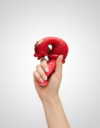 The Tongue Toy - Twin Rose Swirling Waterproof Rechargeable Vibrator