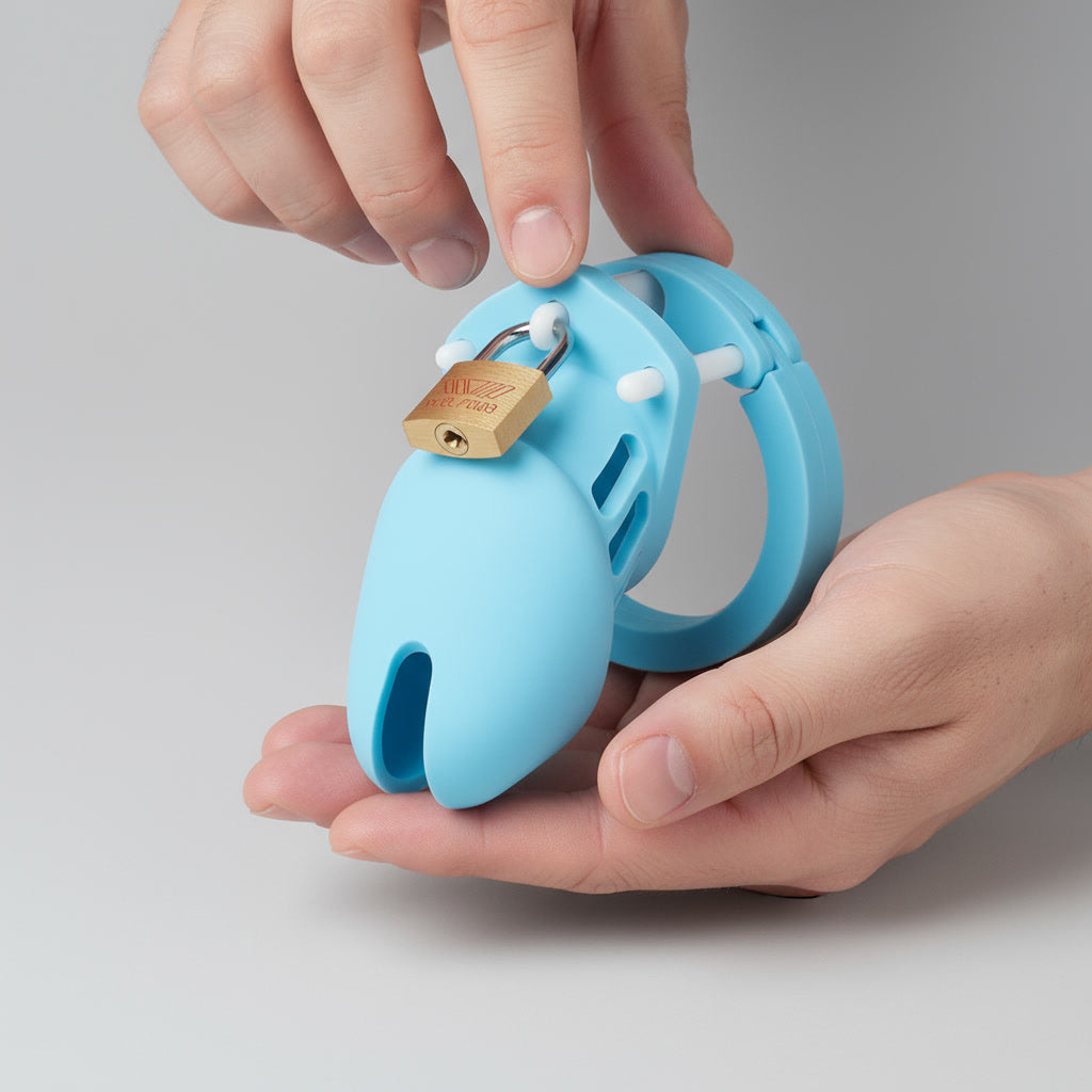 Silicone Cock Chastity Cage