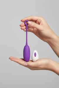 Mina Celeste 10-Function Waterproof Remote-Controlled Love Egg Vibrator - USB Rechargeable