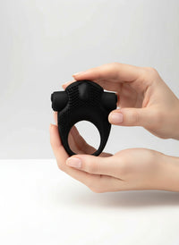 Couples Rechargeable Cock Ring with Removable Rechargeable Bullet - Intensify Pleasure