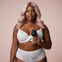 Rose Toy Thrusting and Clitoral Pulsating 2 In 1 Silicone Red Rechargeable Sex Toy by Scandals