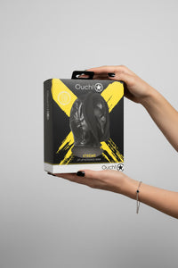 Extreme Zipup Bondage Mask in Black - Sensory Deprivation Hood with Breathable Design