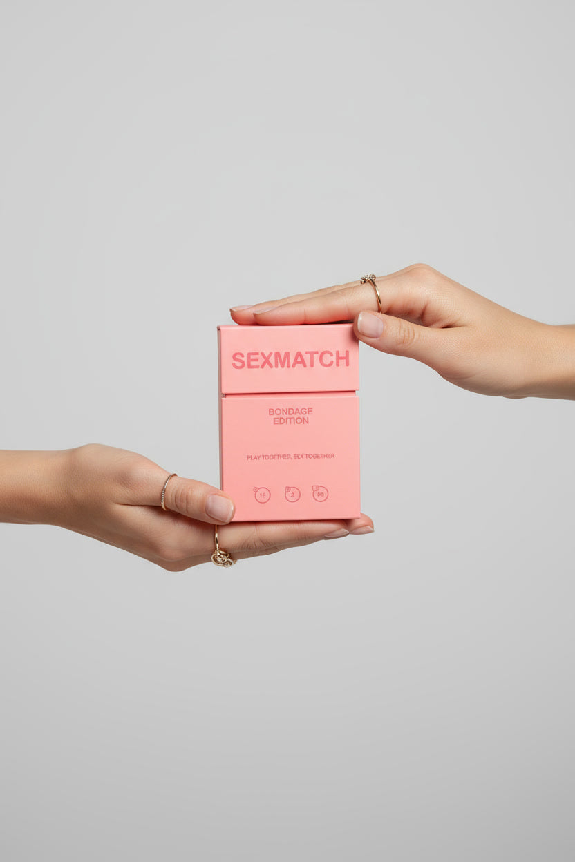 Bondage Game for Couples - Sexmatch Edition with 89 Cards for Exciting Challenges and Rewards
