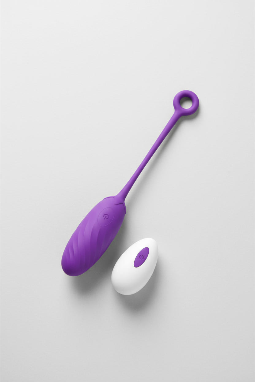 Mina Celeste 10-Function Waterproof Remote-Controlled Love Egg Vibrator - USB Rechargeable
