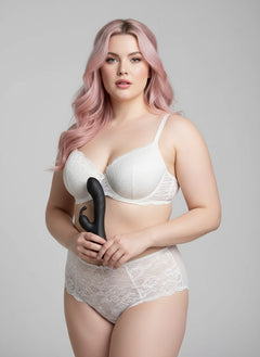 Waterproof New GAIA Rabbit Silicone Rabbit Vibrator, ideal for adventurous pleasure beyond the bedroom.