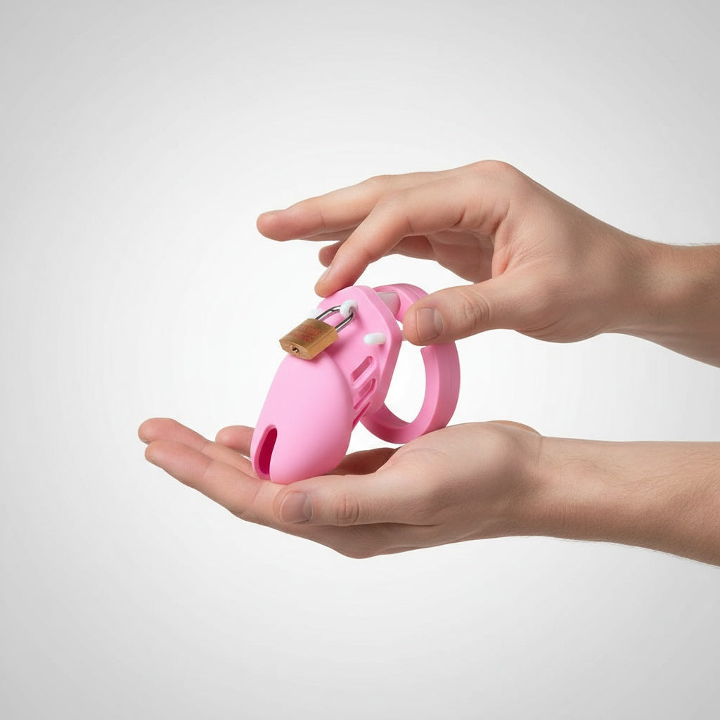 Silicone Cock Chastity Cage